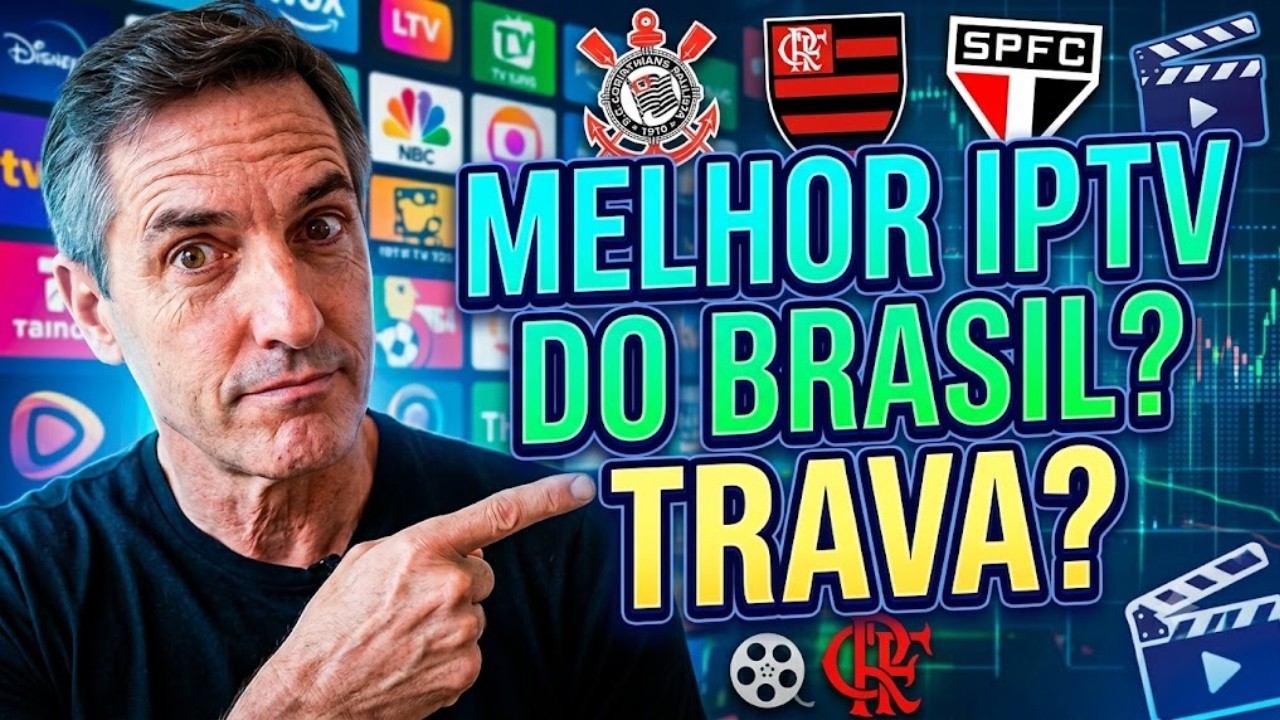 Melhor iptv do Brasil? Conheci Hoje a Melhor IPTV do Mercado com Todo Conteúdo para Família background