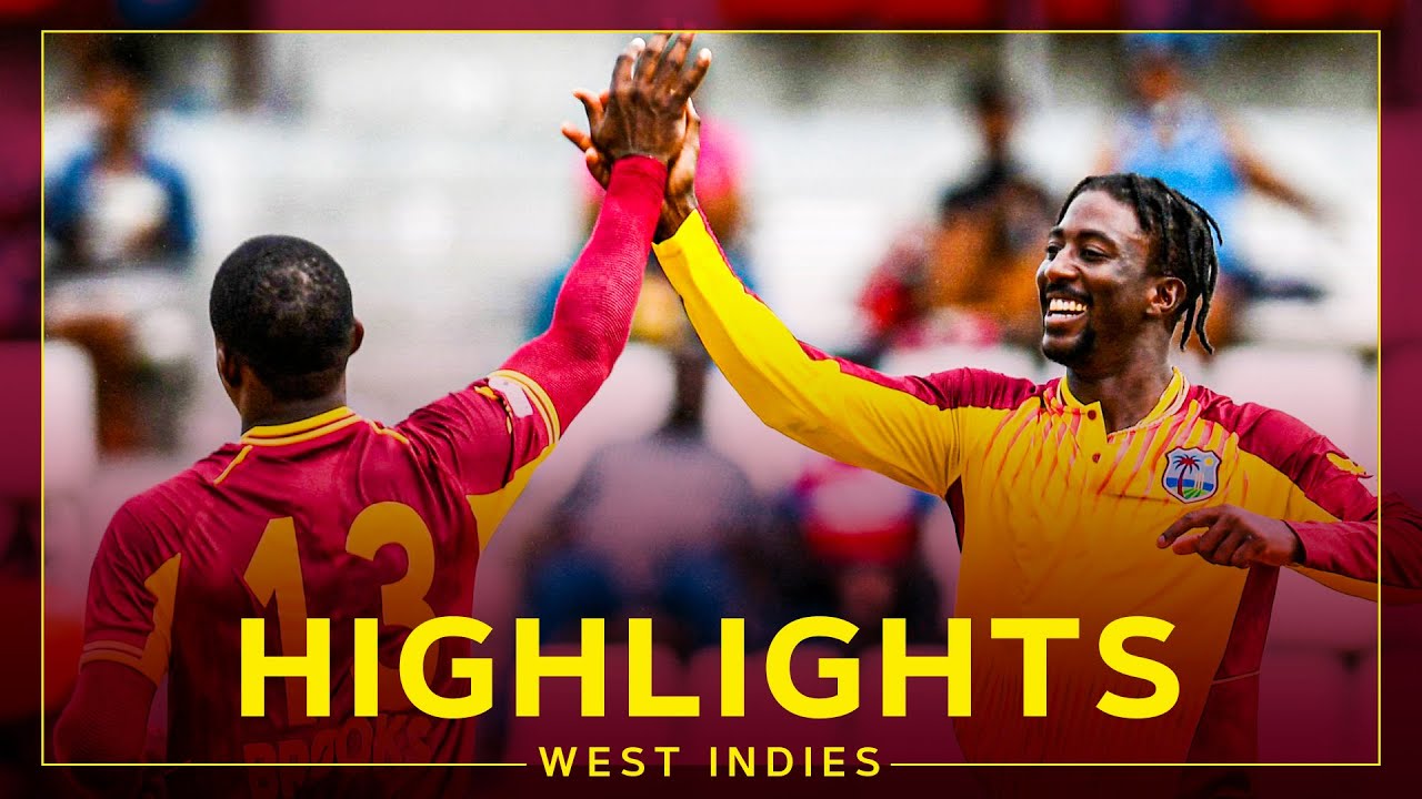 Highlights | West Indies v Bangladesh | Windies Cruising before the Rain Abandons Play | 1st T20 background