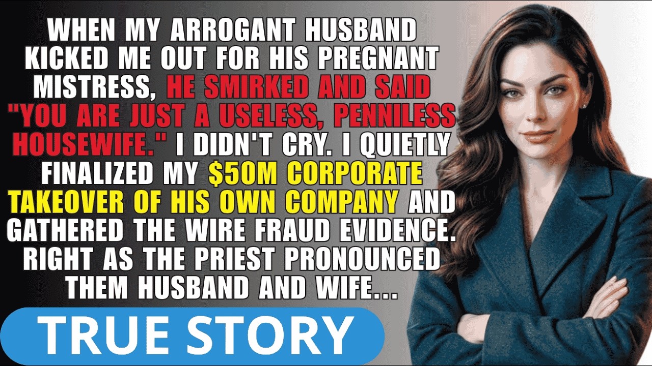 My Husband Kicked Me Out For His Mistress — Then The FBI Froze... |revenge stories