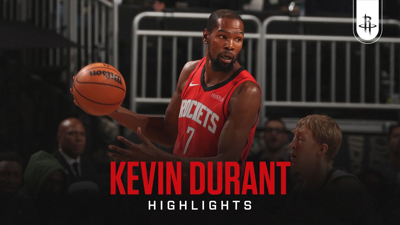 Kevin Durant (31 points) Highlights vs. Milwaukee Bucks background