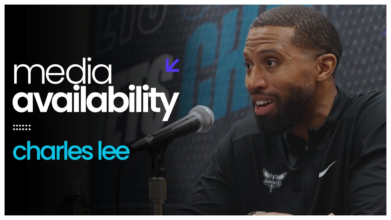 Hornets at Pacers: Coach Charles Lee Postgame Media Availability | 2/26/2026 background