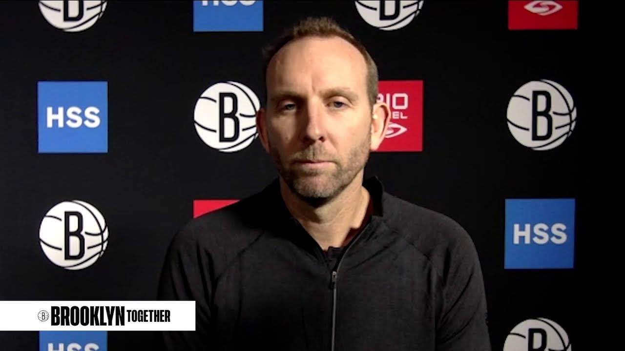 Sean Marks Addresses Media After Nets Acquire James Harden