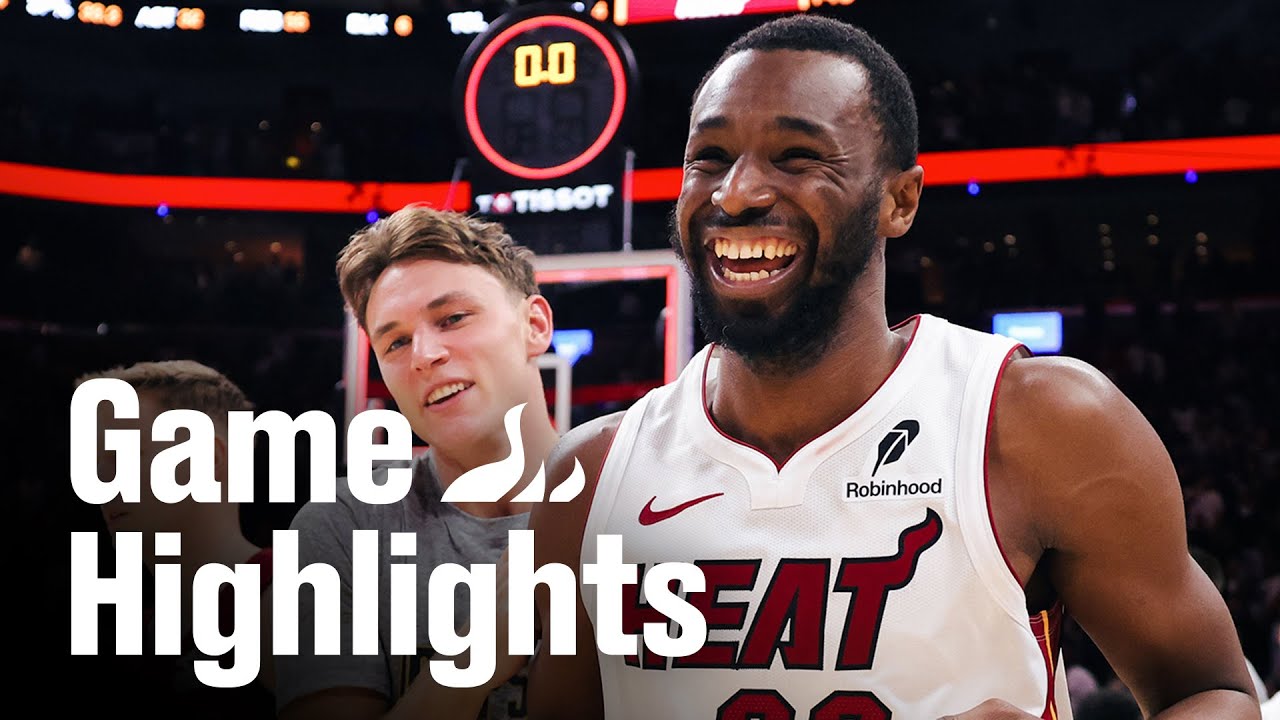 ANDREW WIGGINS GAME-WINNER ‼️ 4Q + OT | HEAT vs. Cavaliers | HEAT Highlights | November 10, 2025 background