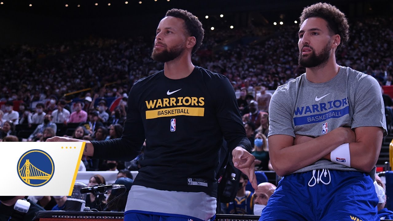 Stephen Curry & Klay Thompson Win Japan Games 3-Point Contest background