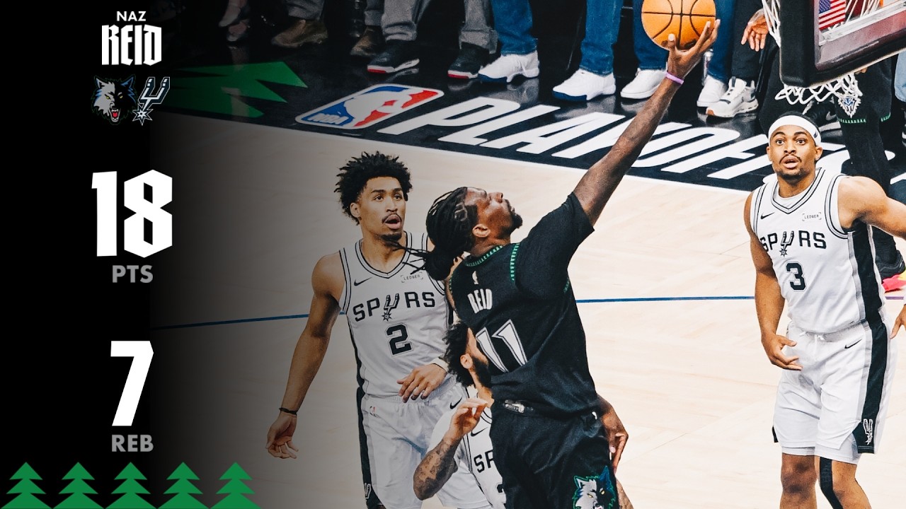 Naz Reid With 18 Points Off The Bench Vs The San Antonio Spurs | 05.15.26