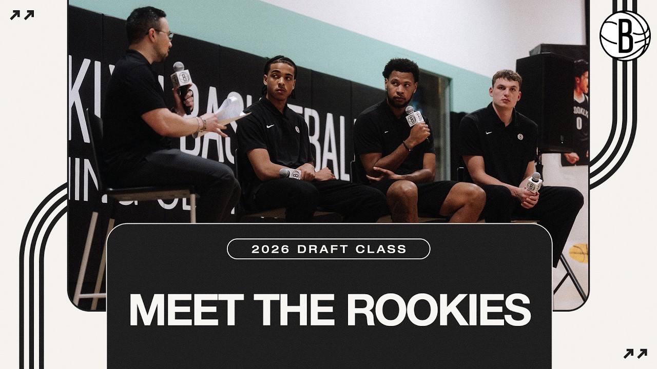 Meet the 2026 Brooklyn Nets Draft Class!