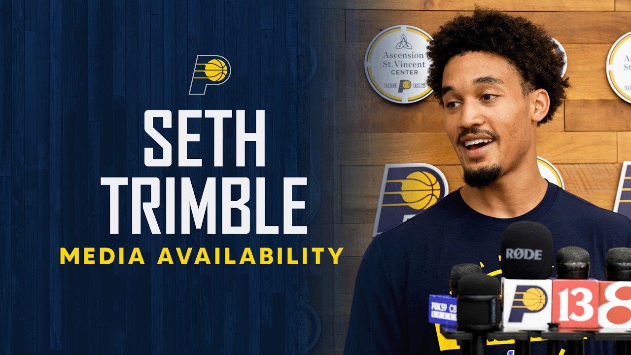 Indiana Pacers Pre-Draft Workouts: Seth Trimble Media Availability (May 28, 2026)