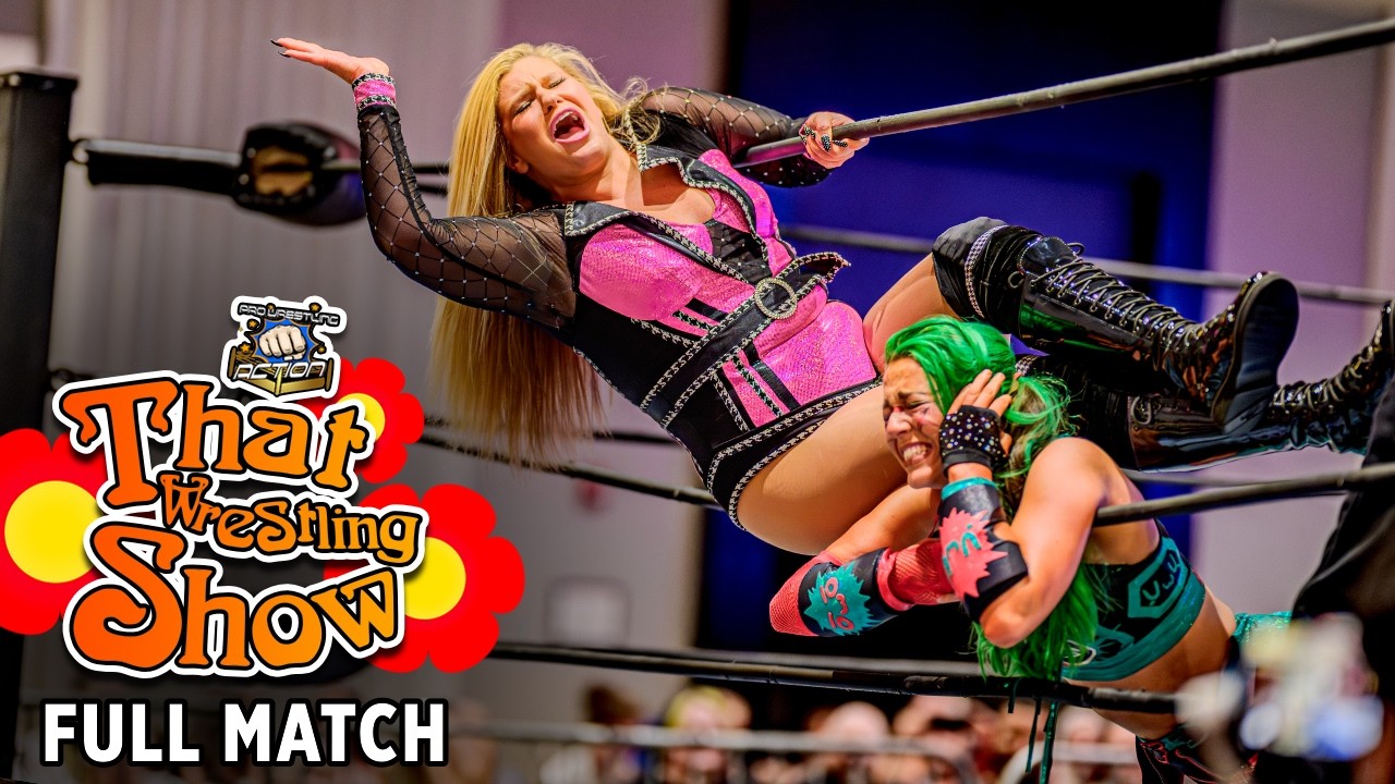 Marina Tucker vs Aricia Demia; PWA Voltage Title (FULL MATCH) | THAT WRESTLING SHOW 2026 background
