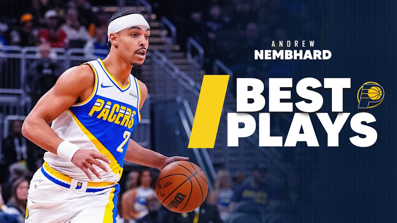 Andrew Nembhard's TOP PLAYS of the 2025-26 NBA Season background