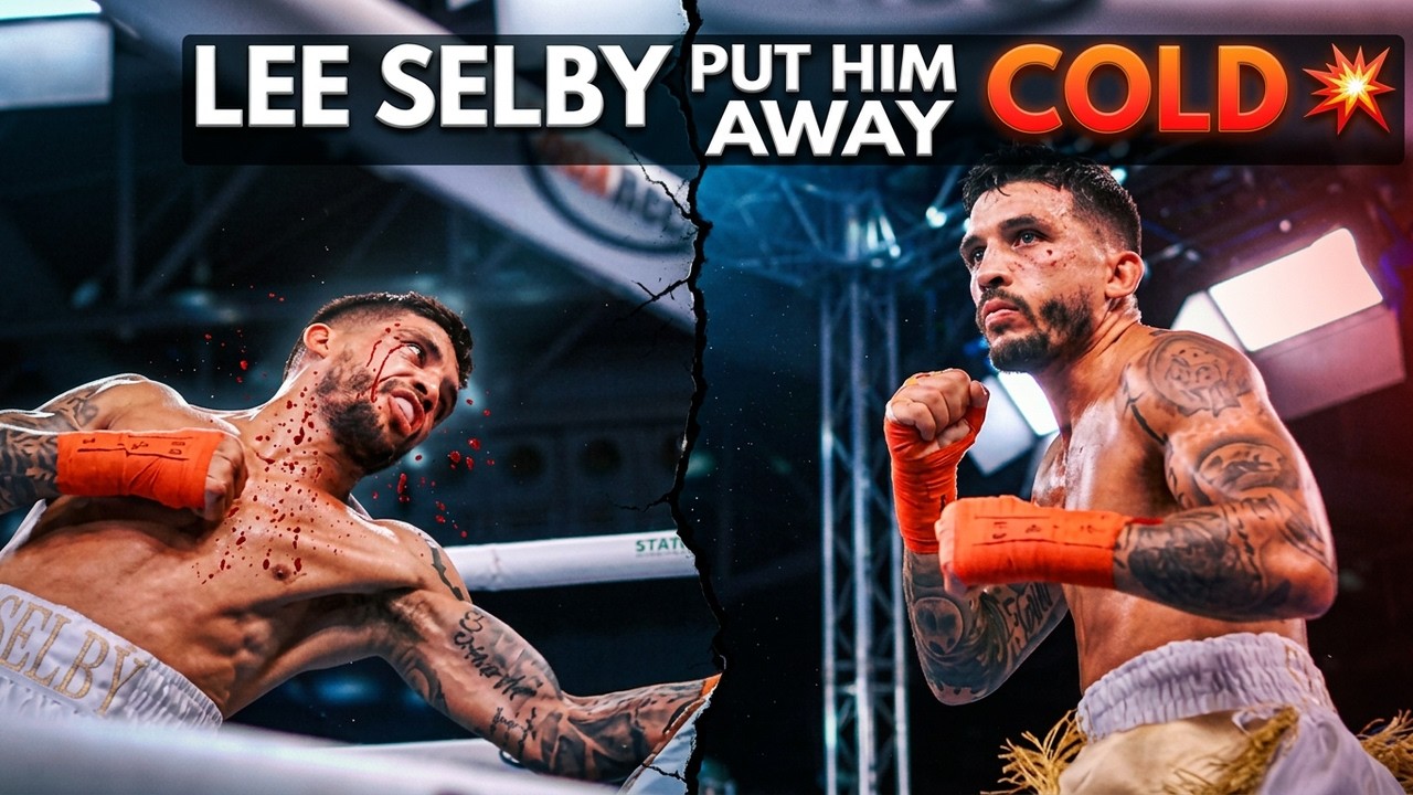 Lee Selby Put Him Away COLD π₯ Bare Knuckle #slowmotion #bareknuckle background