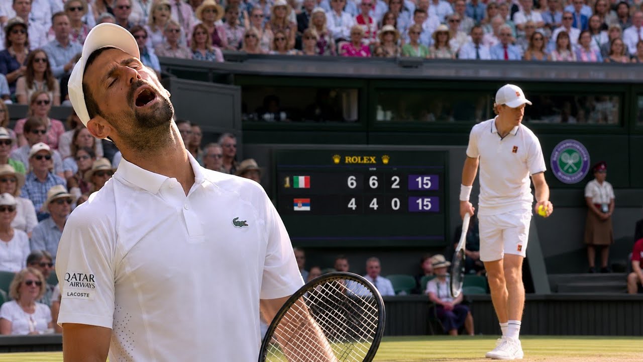 Djokovic vs Sinner Wimbledon 2026 Semifinal Highlights | Sinner vs Djokovic Wimbledon Semifinal
