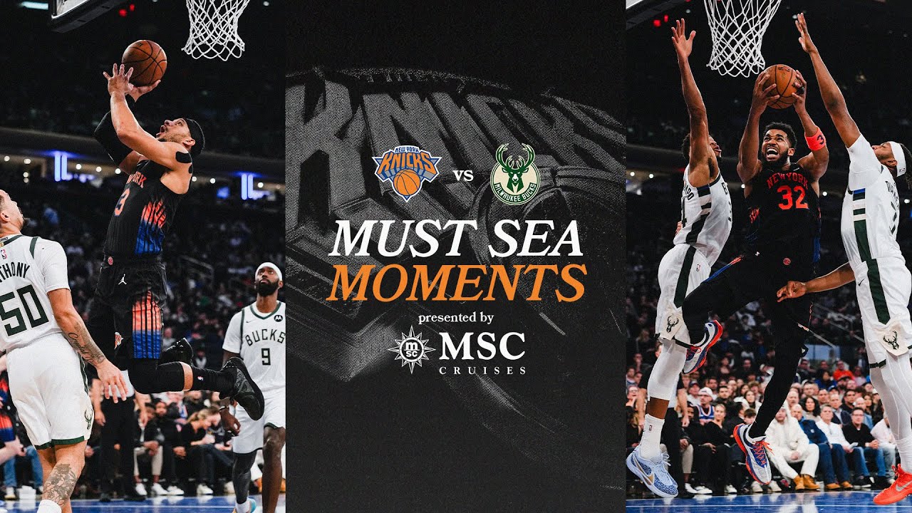 Knicks Win Against the Milwaukee Bucks | November 28, 2025 background