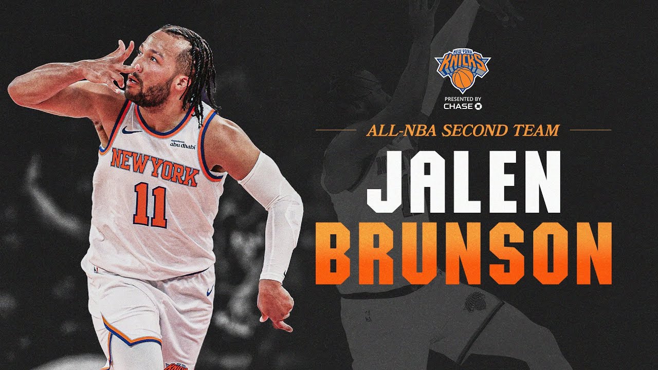 Best of Jalen Brunson | All-NBA Second Team background