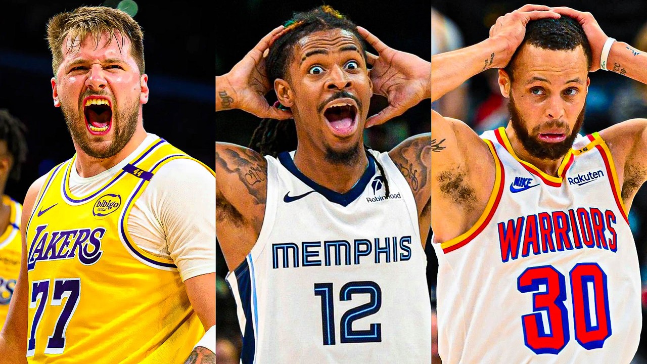 The BEST NBA Plays of the 2025 Season ! π₯ background