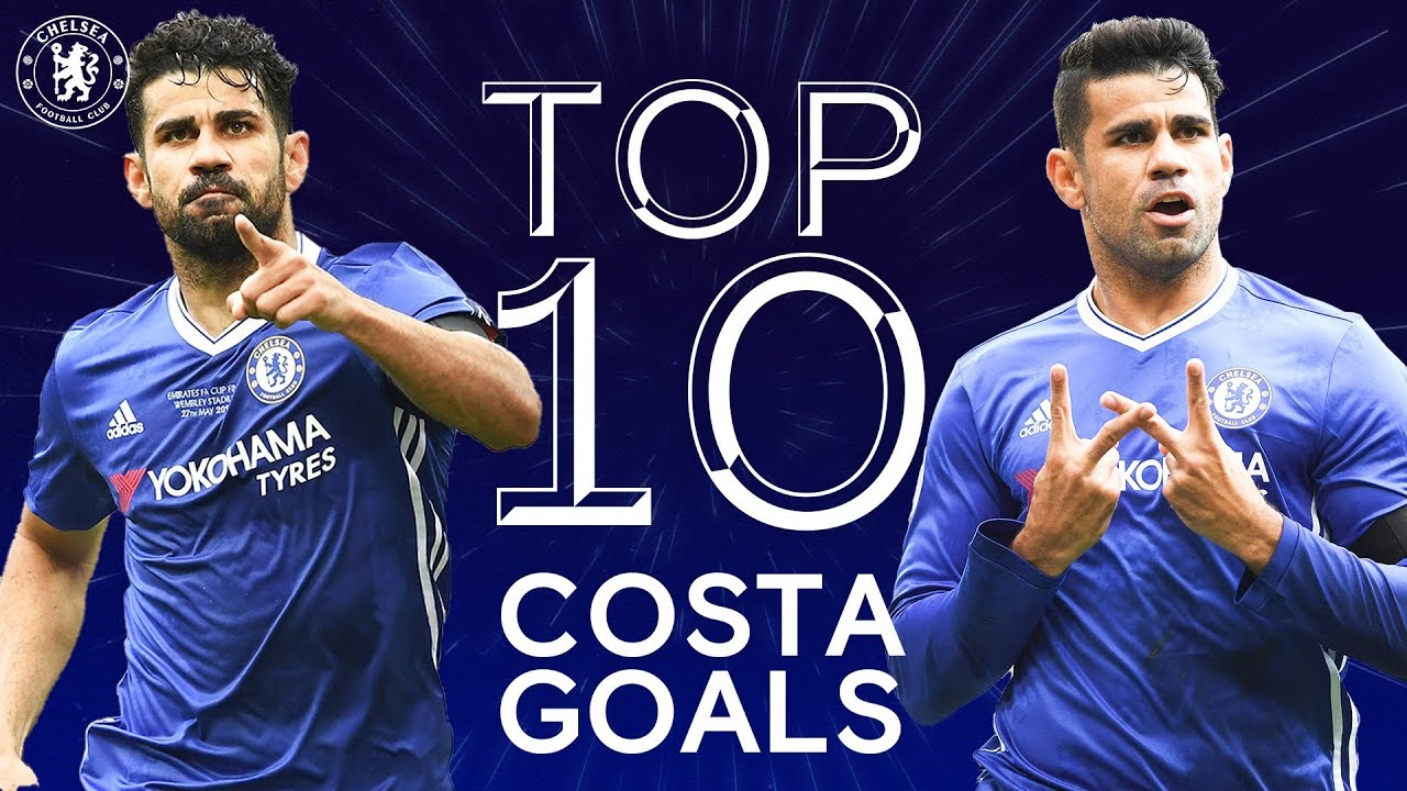 Diego Costa's 10 Best Chelsea Goals | Chelsea Tops background