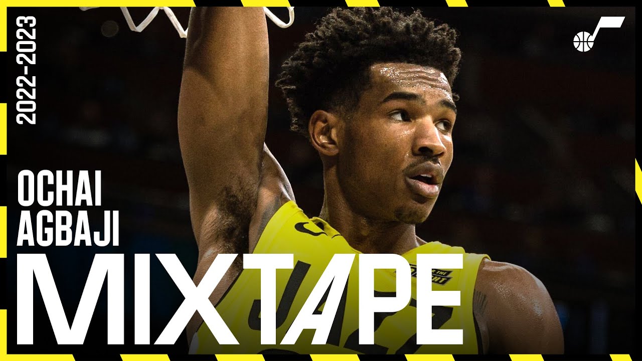 📼 Ochai Agbaji 22/23 Season Mixtape 📼 | UTAH JAZZ background