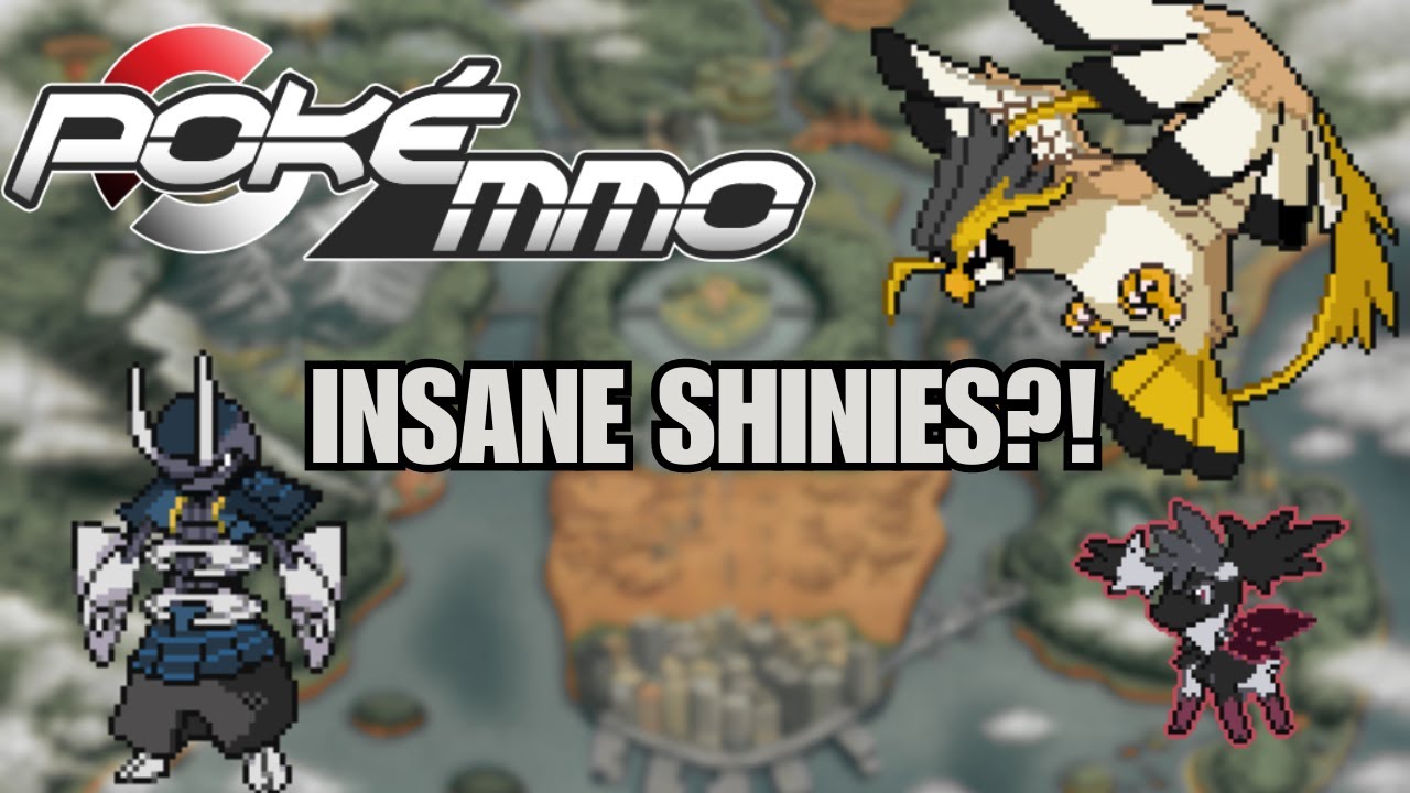 PokeMMO Shiny Montage + More background