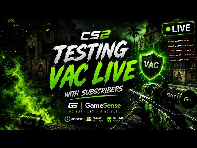 CS2 | Skeet.cc/Gamesense HVH | Rage/Legit gameplay | Let's play together ! background