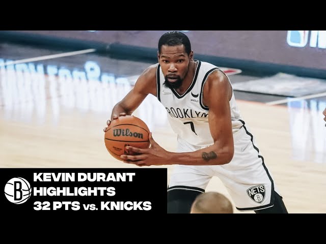 Kevin Durant Highlights | Triple Double vs. New York Knicks background