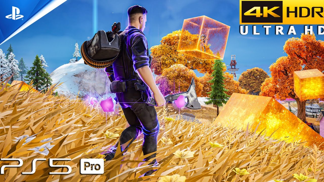 Fortnite (PS5 Pro) 4K 120FPS HDR Gameplay | Skin The Punisher (Brand New Day) background