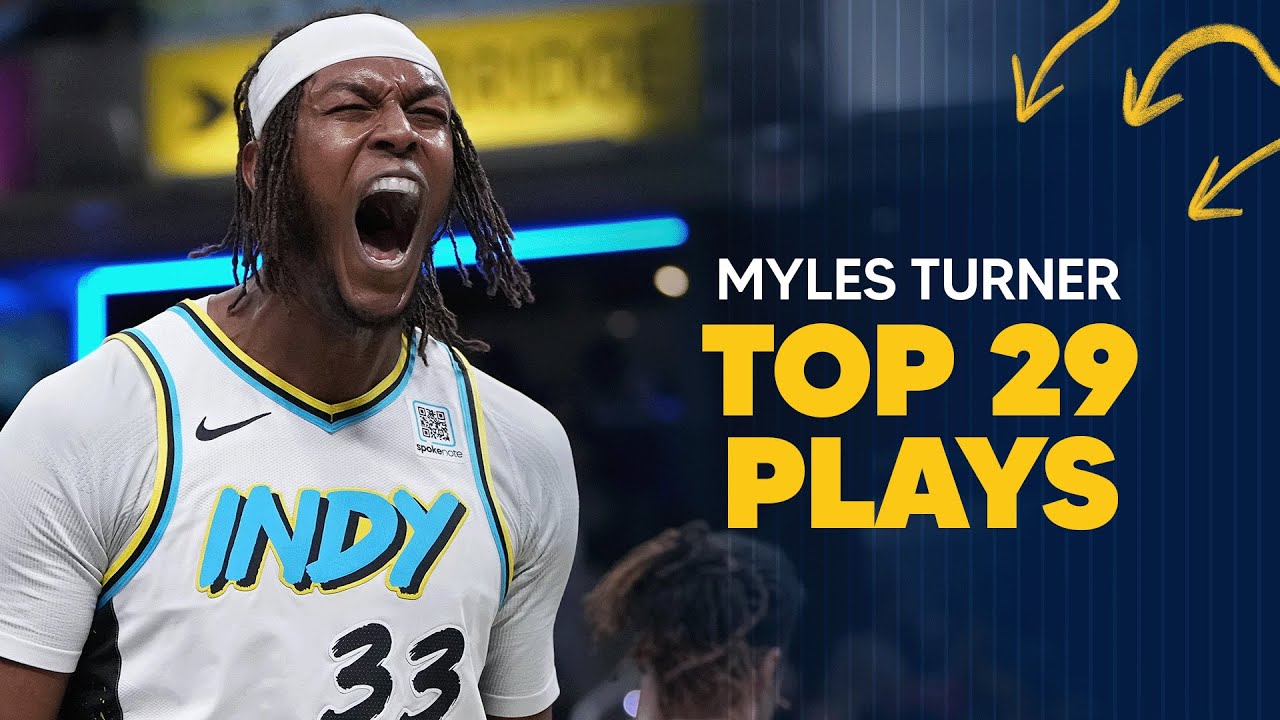 Myles Turner's Top 29 Plays of Career for 29th Birthday 🥳 | Indiana Pacers