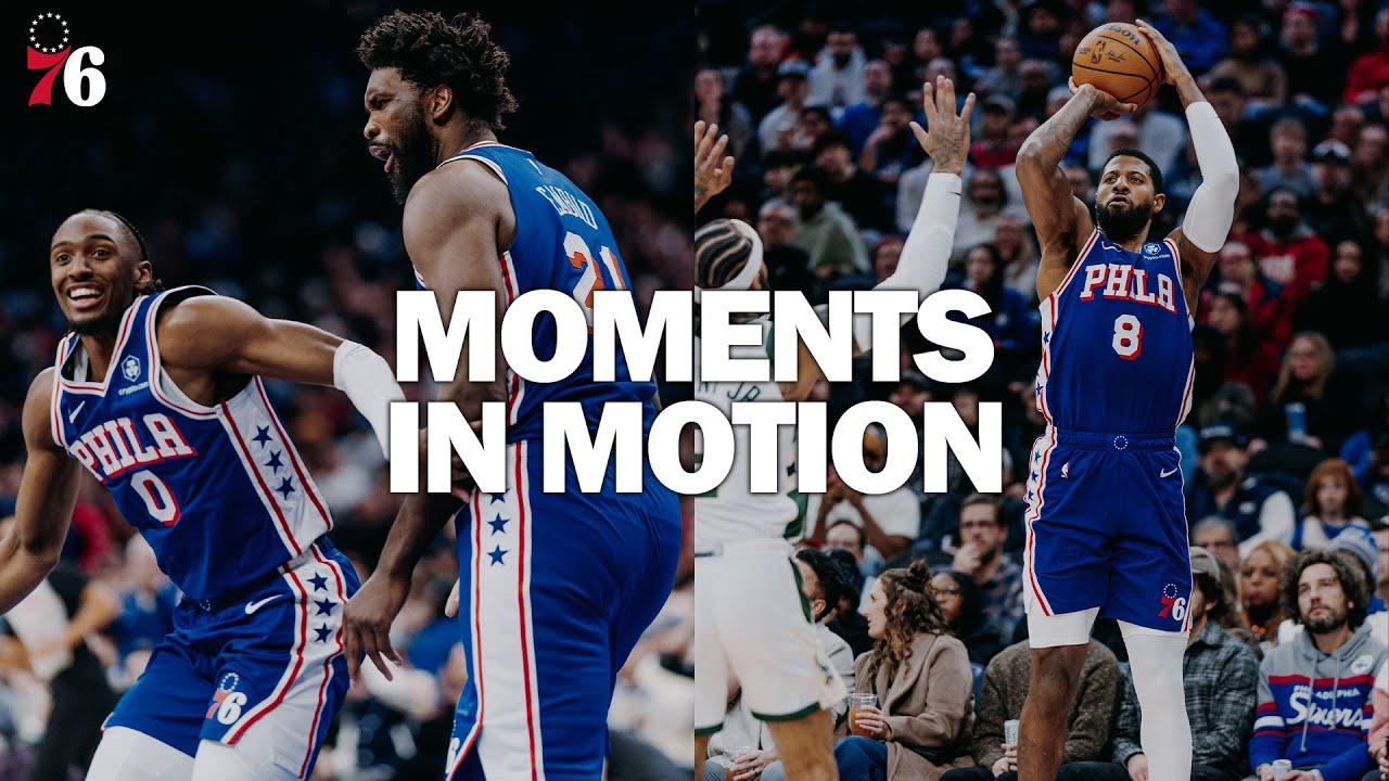 Moments in Motion: Sixers vs. Bucks | 01.27.26 background