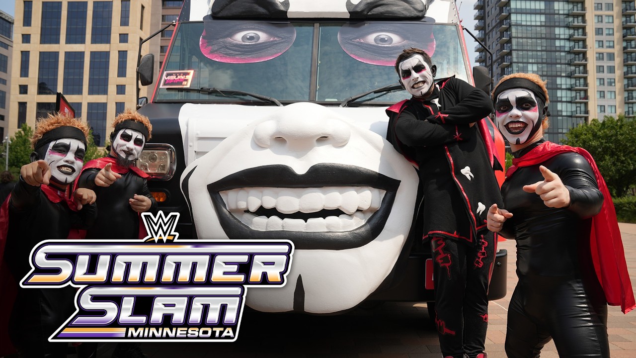 Danhausen’s ice cream truck takes over Minneapolis ahead of SummerSlam