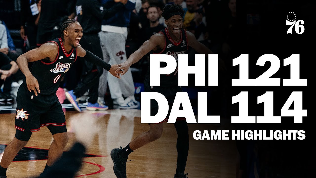 Game Highlights: Sixers Cap Off Perfect Back-to-Back background