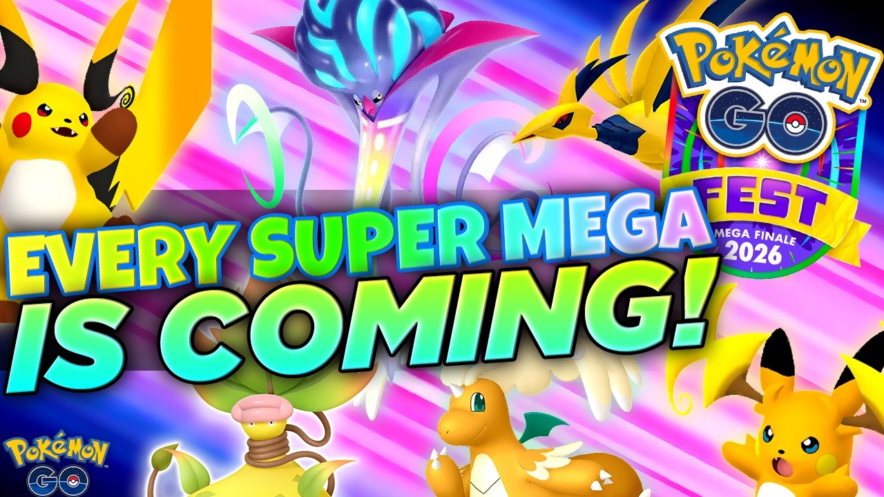POKÉMON GO FEST MEGA FINALE Content Leaked! Every Super Mega Raid?