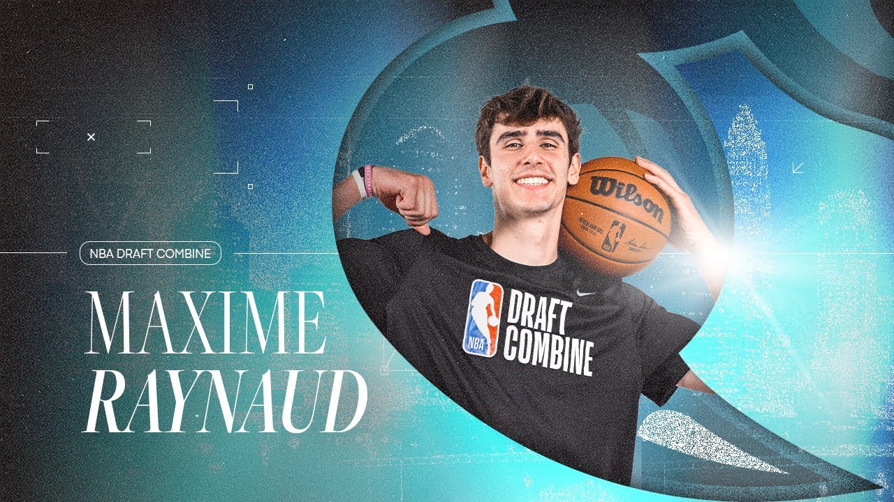 2025 Draft Combine | Maxime Raynaud background