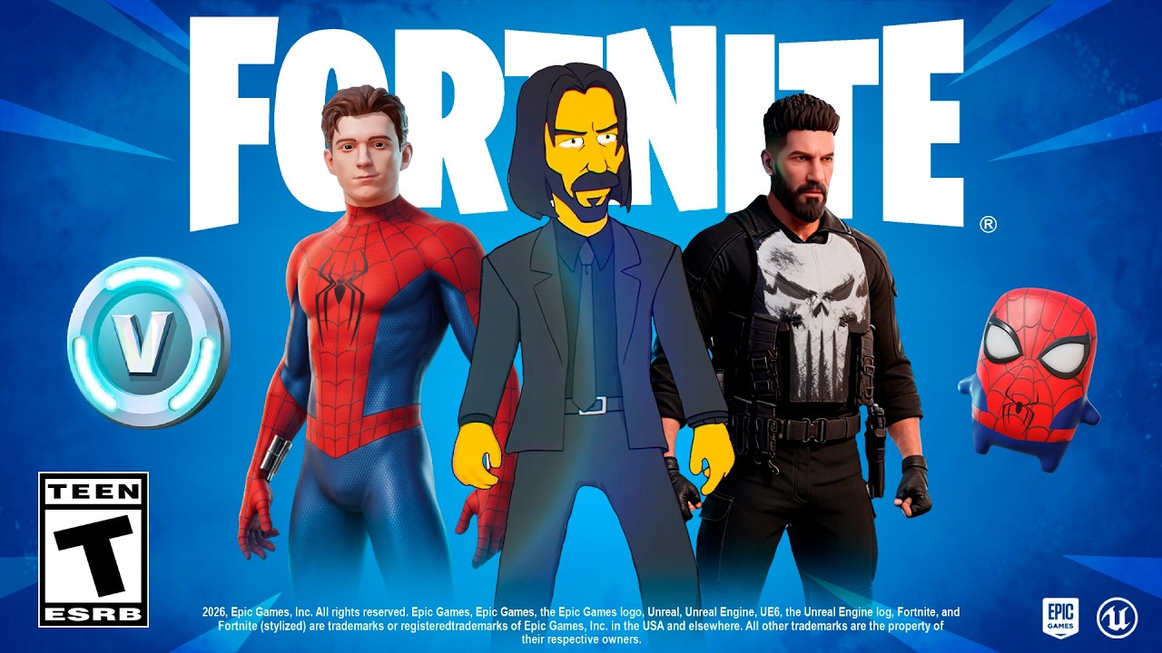 Everything *NEW* in FORTNITE'S UPDATE TODAY! (SPIDERMAN, FREE REWARDS, NEW SPRITES)