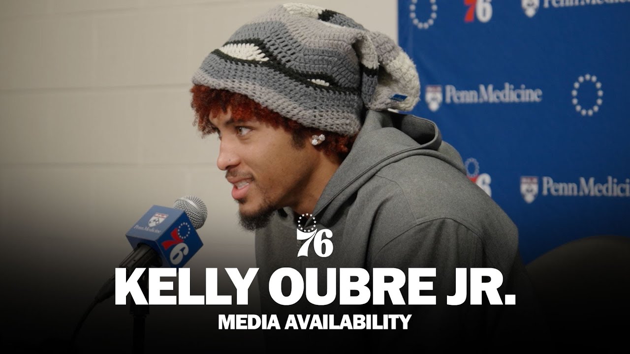 Philadelphia 76ers Postgame Media Availability ЁЯОЩя╕П | Kelly Oubre Jr. | 01.22.26 background