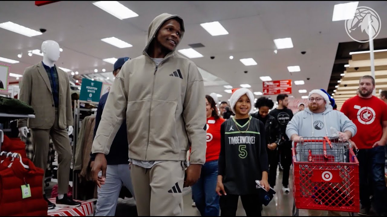 All-Access: 2024 Holiday Shopping | Timberwolves Players Surprise Local Youth With Shopping Spree