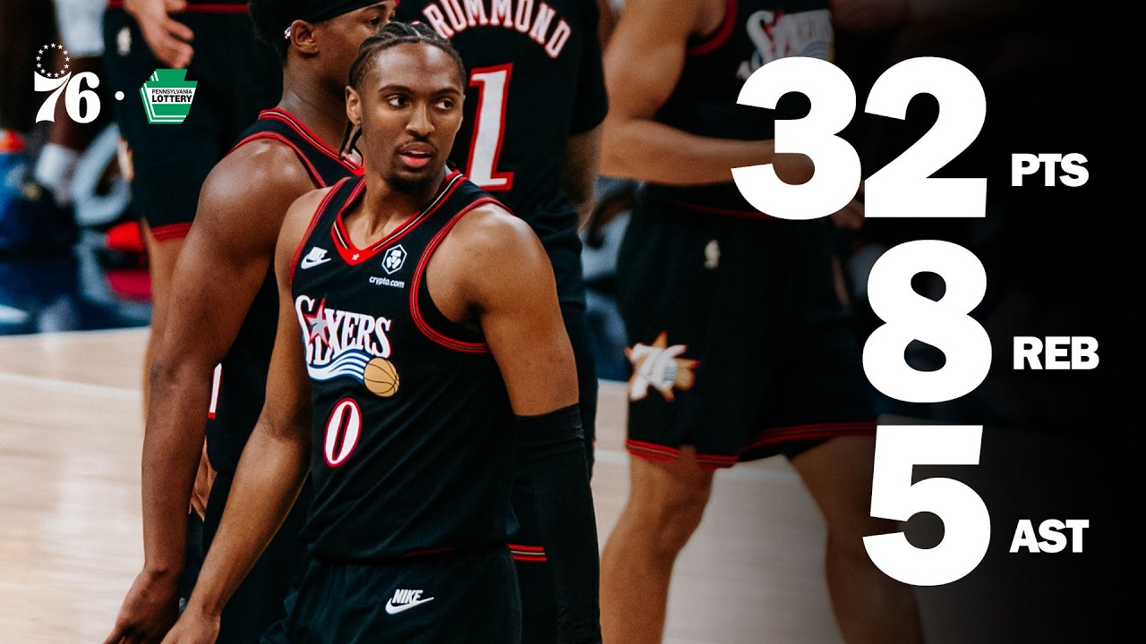 Tyrese Maxey Fills Up the Stat Sheet vs. Pacers