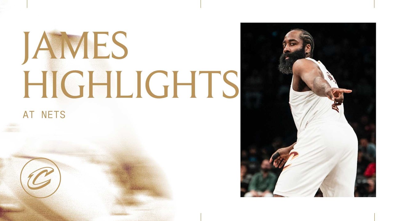 Cavs at Nets | James Harden Highlights | 03.01.2026 background