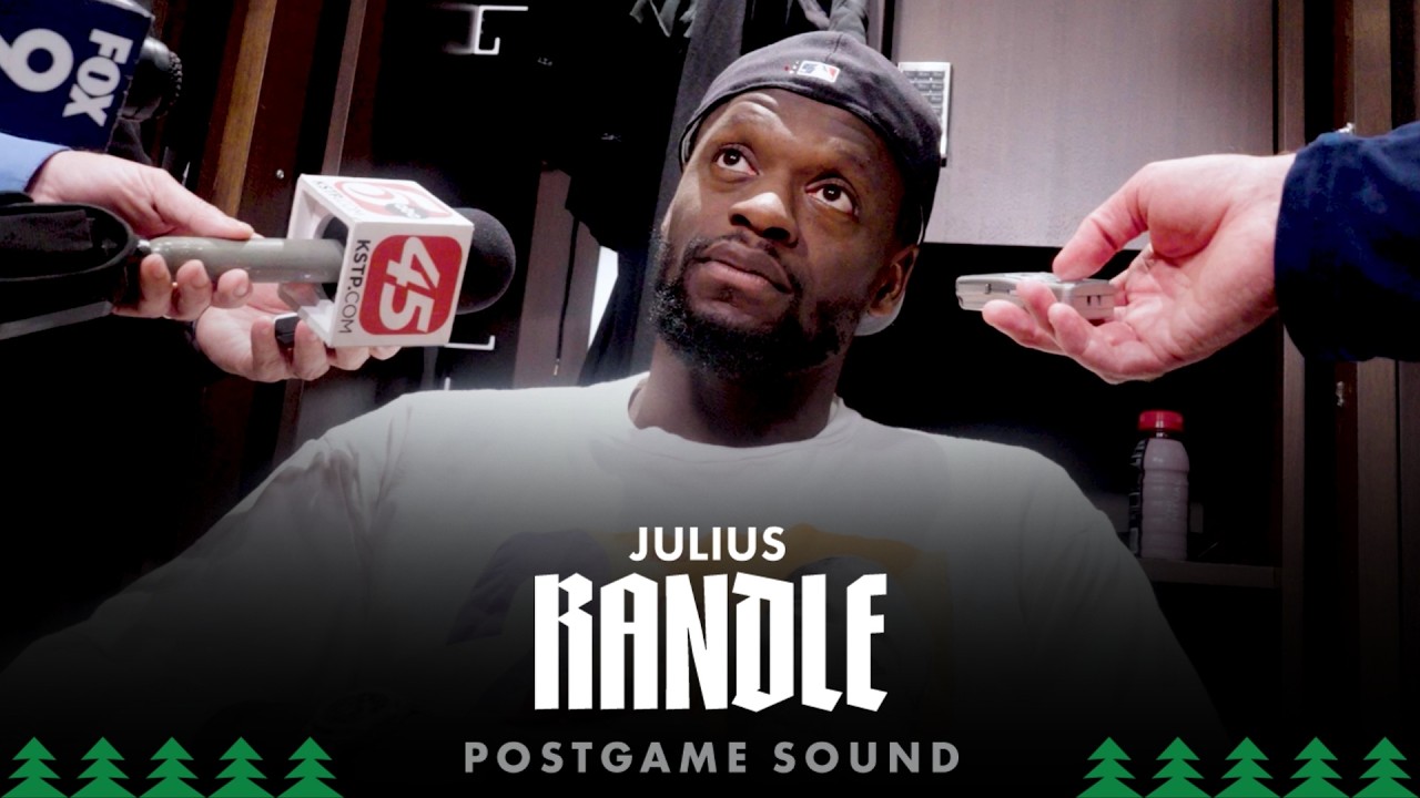 “We Had To Get Back To Our Brand Of Basketball.” | Julius Randle Postgame Sound | 05.10.26 background