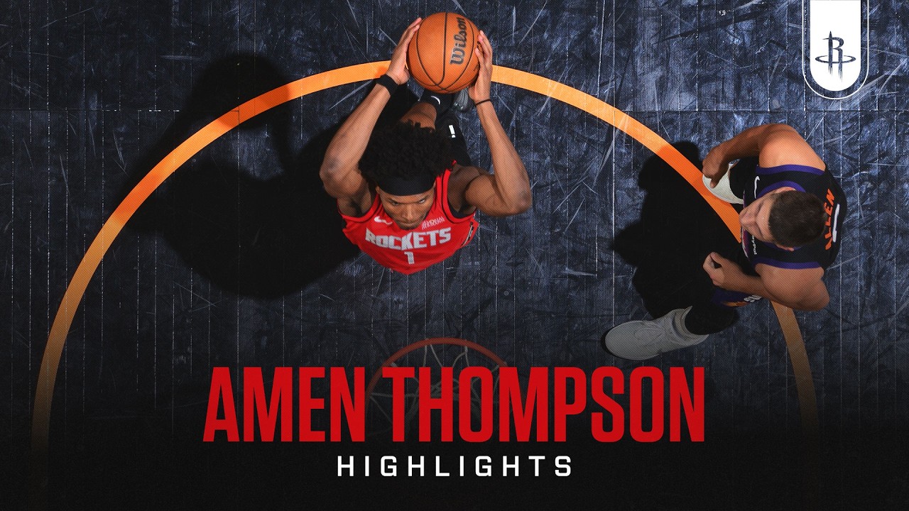 Amen Thompson (22 points) Highlights vs. Phoenix Suns