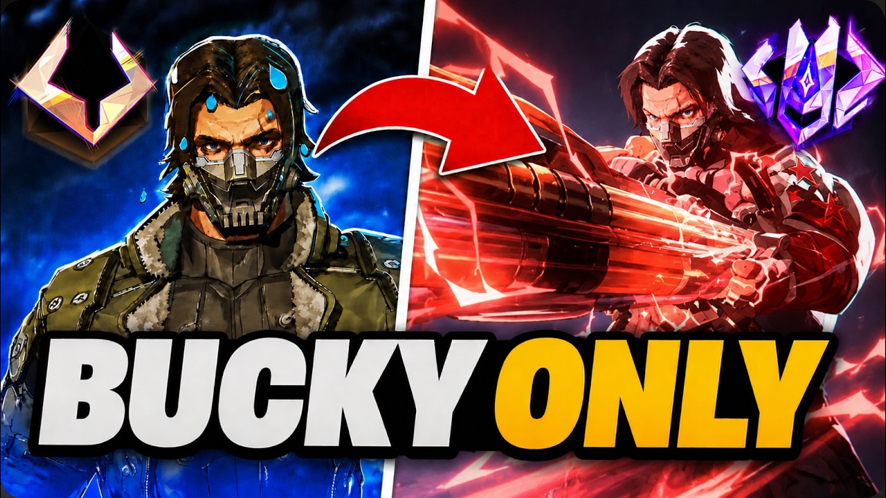 Climbing Through GrandMaster Using Bucky Only | Marvel Rivals Controller Claw Gameplay