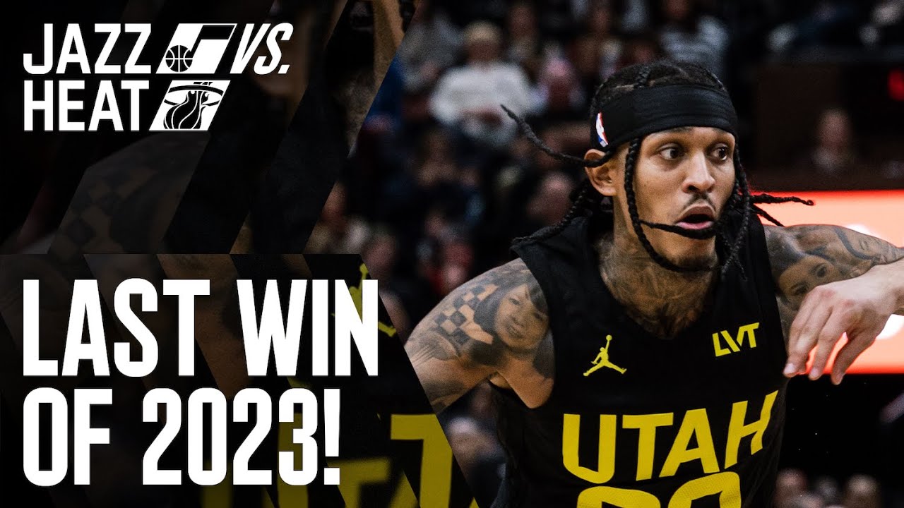 Jazz beat the Heat! ð¥ | UTAH JAZZ background