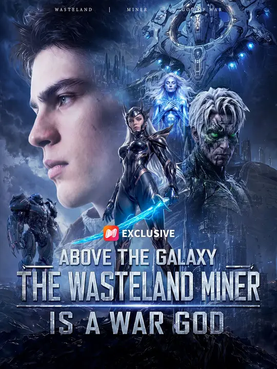 Above the Galaxy: The Wasteland Miner Is a War God poster