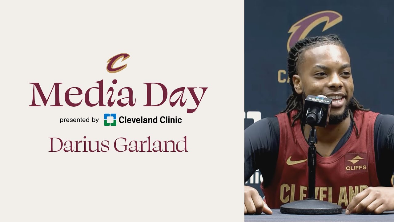 Darius Garland | Media Day presented by Cleveland Clinic