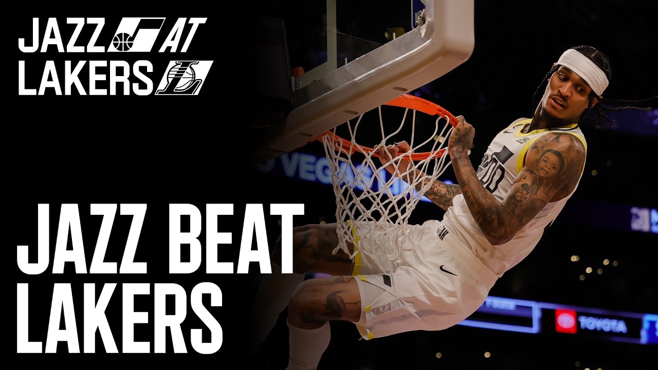 Jazz BEAT LA 😎 | UTAH JAZZ