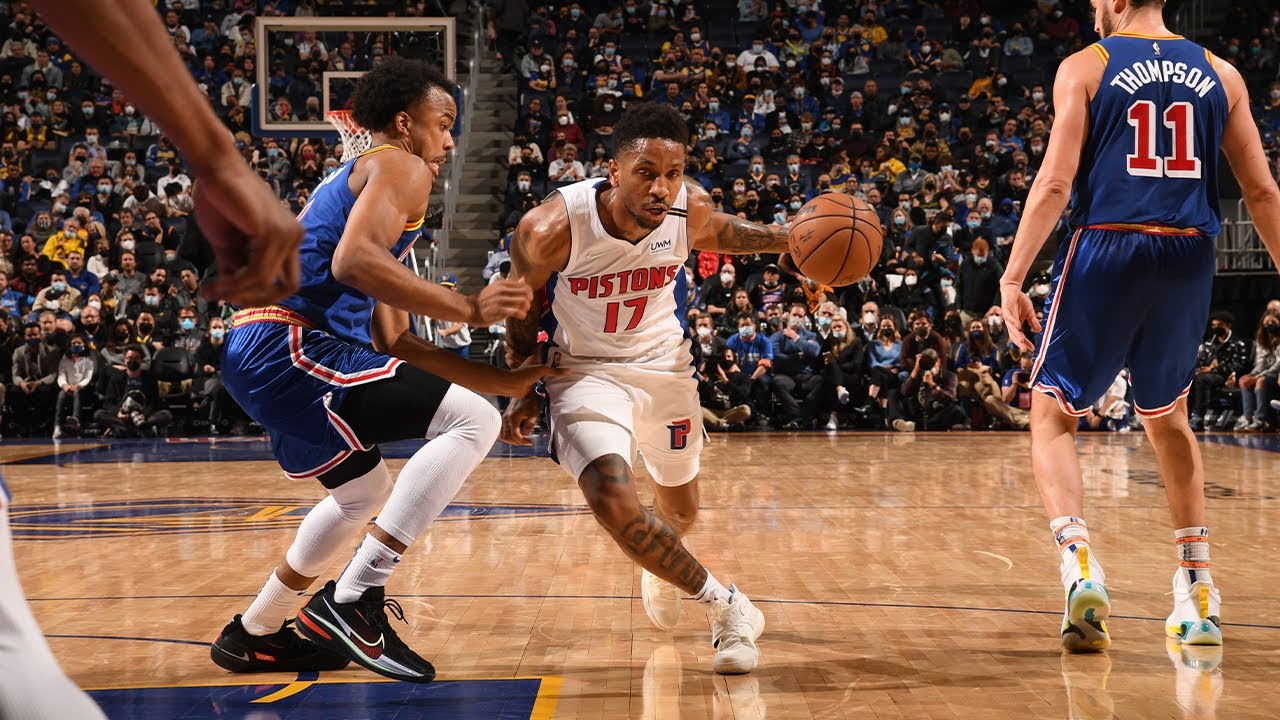 Detroit Pistons | Rodney McGruder scores season-high 19 points vs. Golden State Warriors background