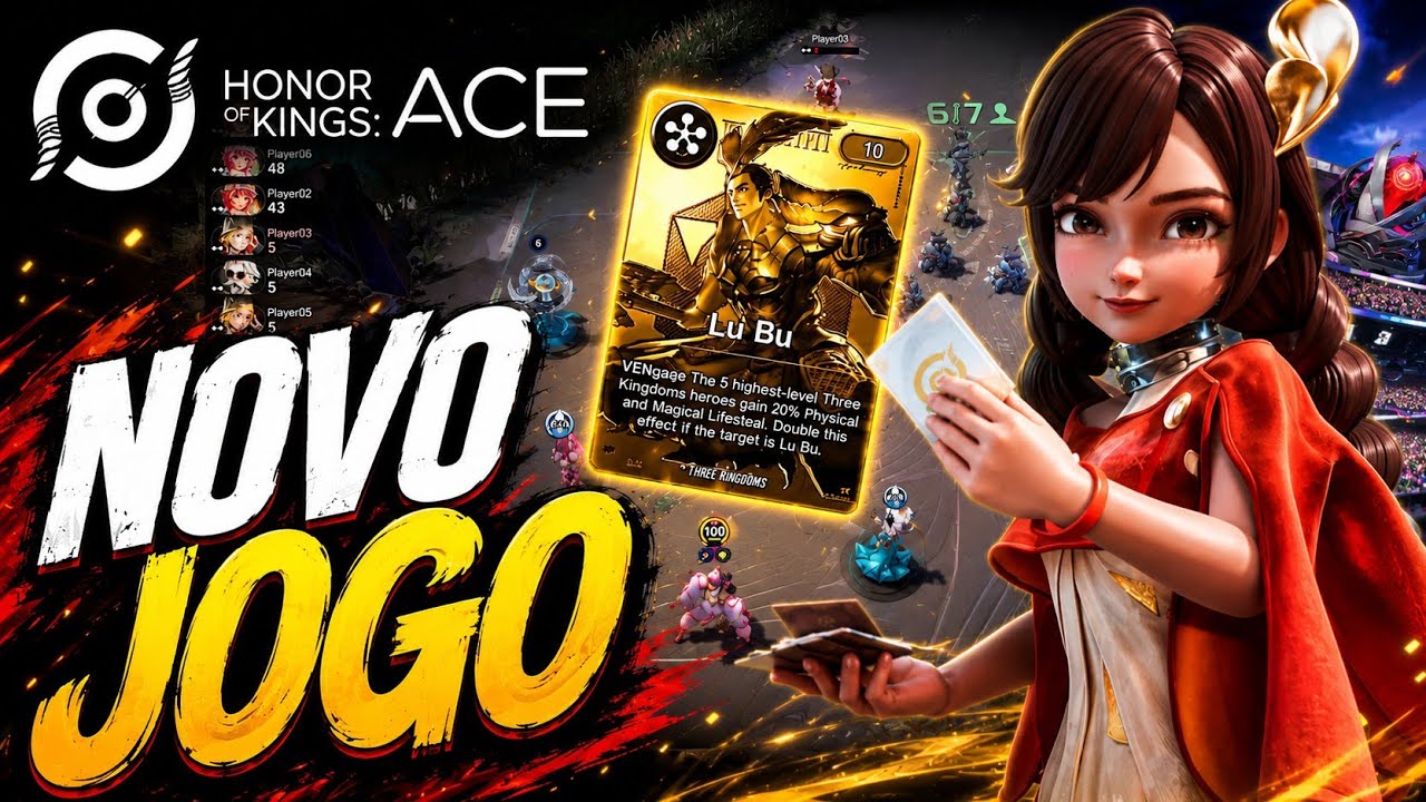 NOVO JOGO Honor of Kings ACE + LANÇAMENTO Hok World RPG