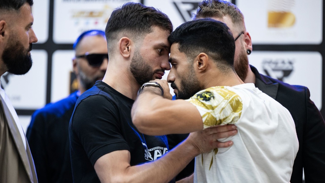 BRAVE CF 107 Official Face-Offs đ„ | Intense Staredowns Before Fight Night | Burgas, Bulgaria