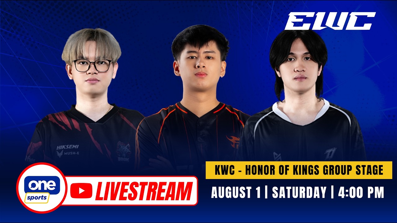 LIVE: HONOR OF KINGS (KWC) - GROUP STAGE | ESPORTS WORLD CUP | AUGUST 1, 2026 background