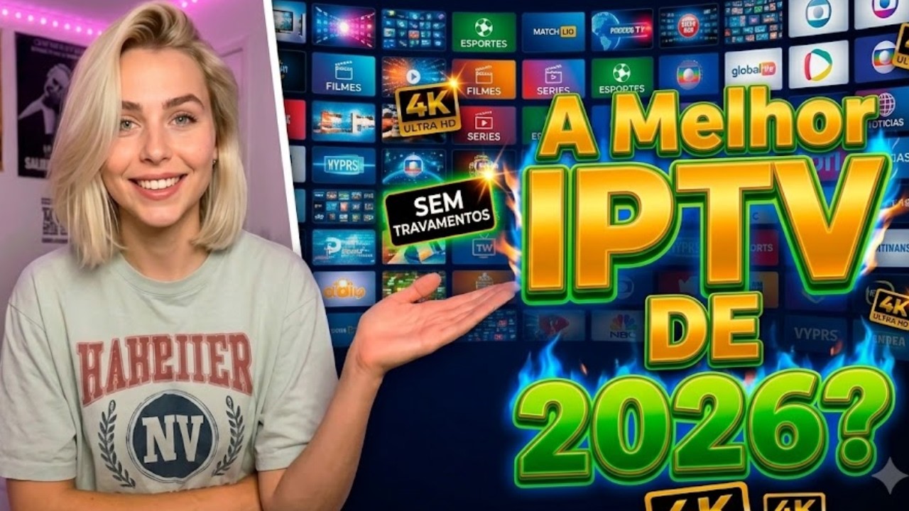 Melhor iptv de 2026? Testei Hoje a Melhor IPTV do Mercado com Todo ConteĂșdo Completo background