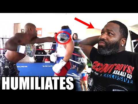 UFC Fighter Bobby Green Walks in and HUMILIATES Adrien Broner's Boxing Gym