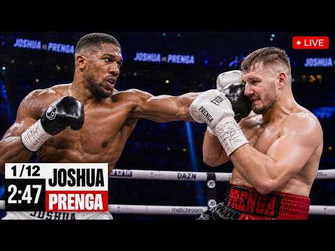 Anthony Joshua Vs. Kristian Prenga Full Fight live 25, July 2026 background
