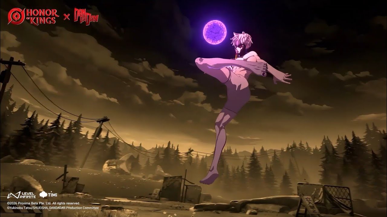 GOLDEN BALL APPEARED | HONOR OF KINGS x DAN DA DAN CG